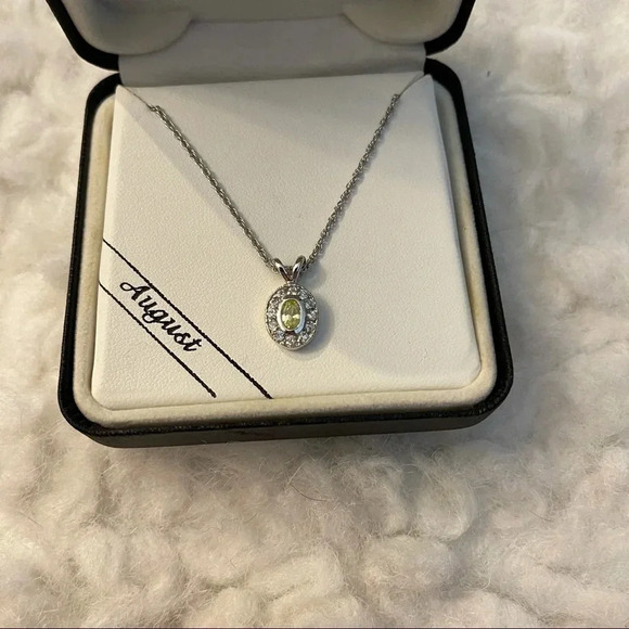 Kelly Waters August Birthstone Necklace, silver - Picture 9 of 10
